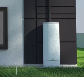 Voda Cylinder Ground Rainwater Harvesting Tank Malaysia